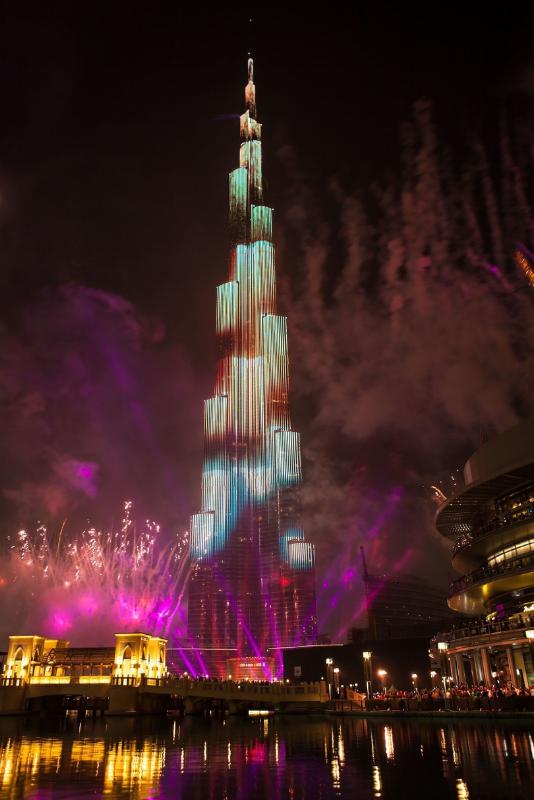 Emaar Properties Downtown Dubai New Years Eve Gala 2015