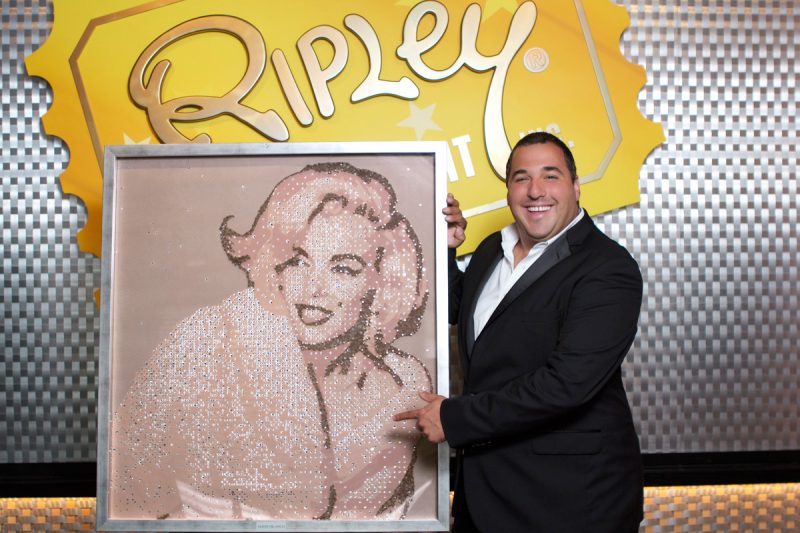 Mateo Blanco con Marilyn Monroe