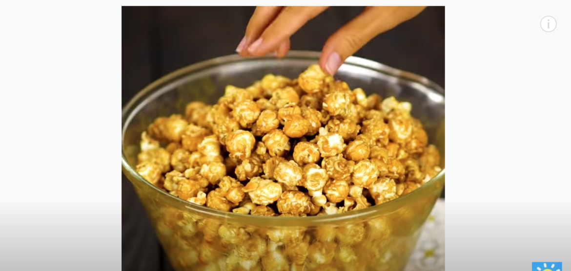 Gooey Caramel Popcorn EMEDIA