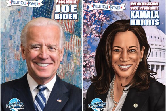 Joe Biden And Kamala Harris Get The Comic Book Treatment On Inauguration Day