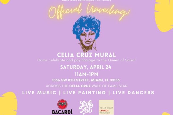 Calle Ocho Latin Music & Art Series Celia Cruz Mural