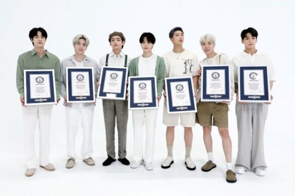 BTS Honored In Guinness World Records 2022 Edition- Hall Of Fame