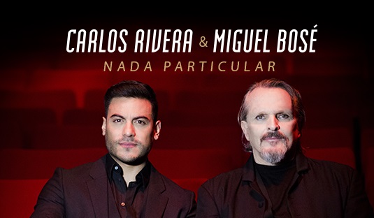 Carlos Rivera A Dueto Con Miguel Bosé