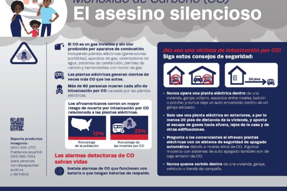 Proteja A Su Familia De Envenenamiento Por CO