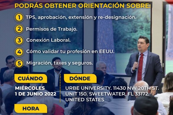 Embajada De Venezuela En EEUU Realizará Jornada De Orientación Para Venezolanos En Miami Y Conversatorio Con Embajador Vecchio