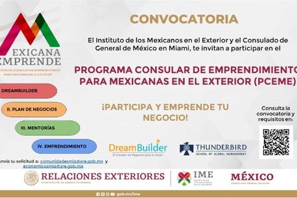 Programa Consular De Emprendimiento Para Mexicanas En El Exterior