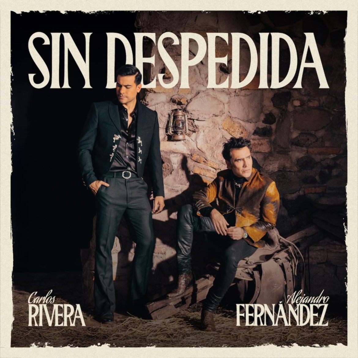 Carlos Rivera y Alejandro Fernández en la promoción de su canción “Sin Despedida”
